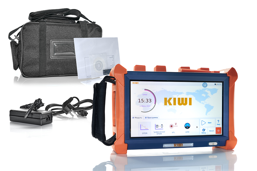 Оптический рефлектометр KIWI-7430 (SM/MM.850/1300/1310/1550, 23/28/38/36dB)