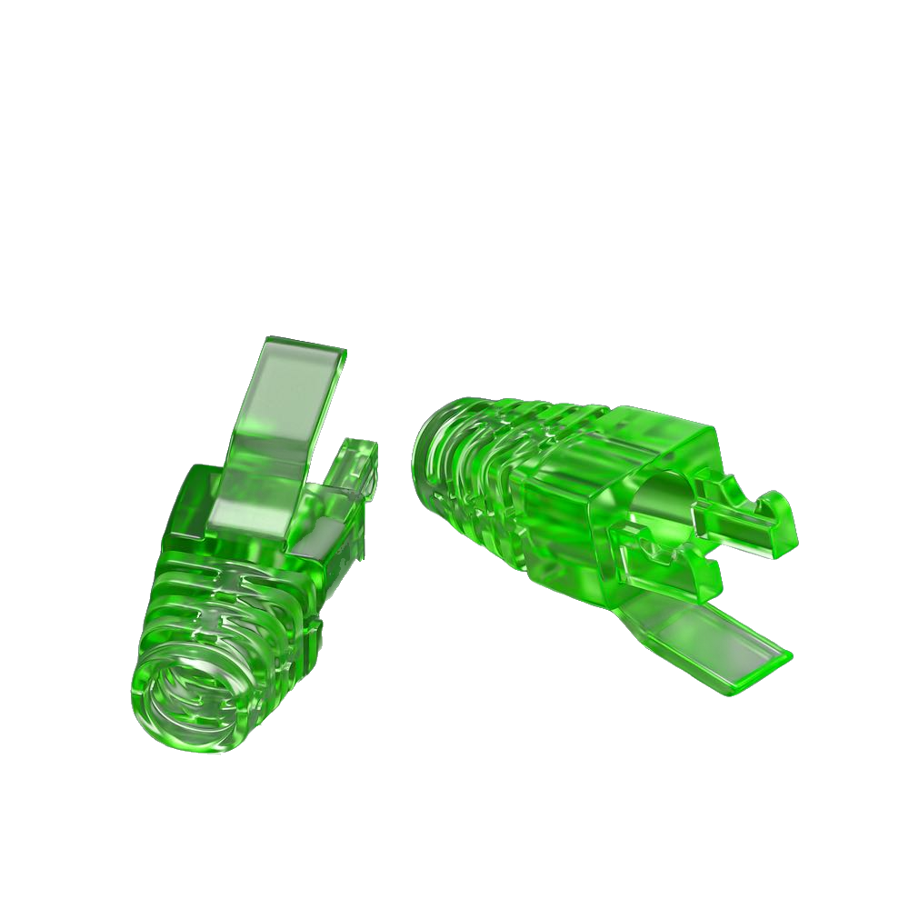 Защитный колпачок Maxicord для коннектора RJ-45(8P8C), зеленый, 100 шт