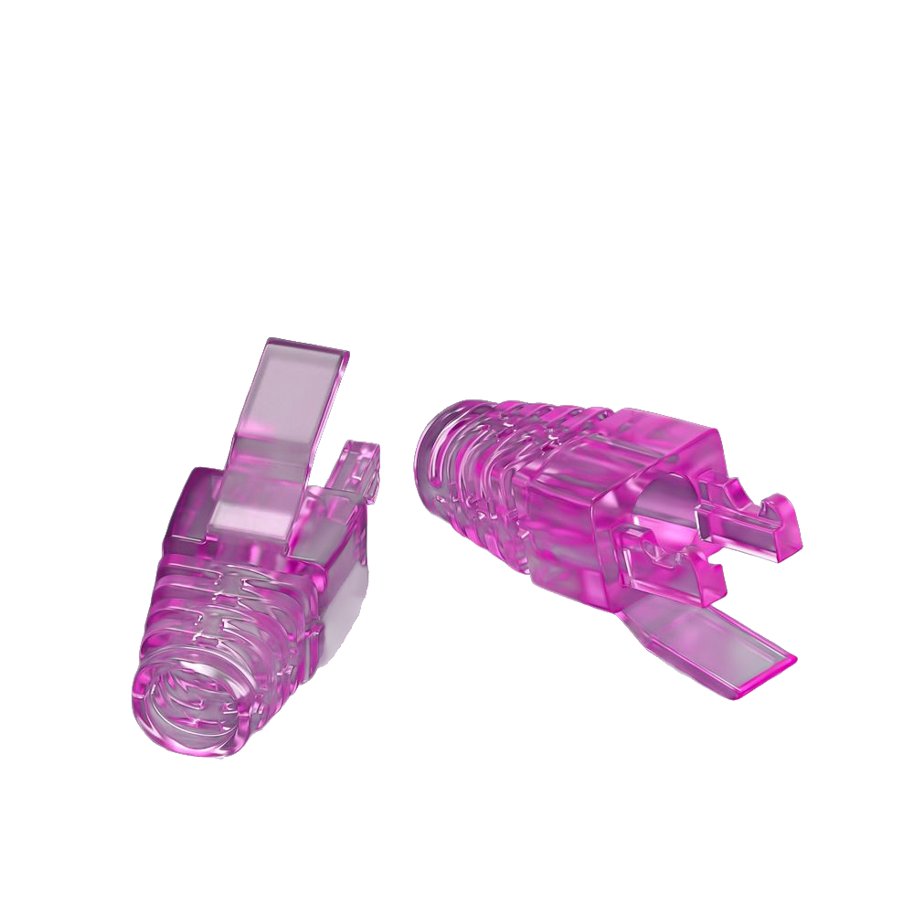 Защитный колпачок Maxicord для коннектора RJ-45(8P8C), фиолетовый, 100 шт