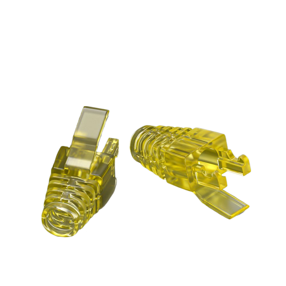 Защитный колпачок Maxicord для коннектора RJ-45(8P8C), желтый, 100 шт